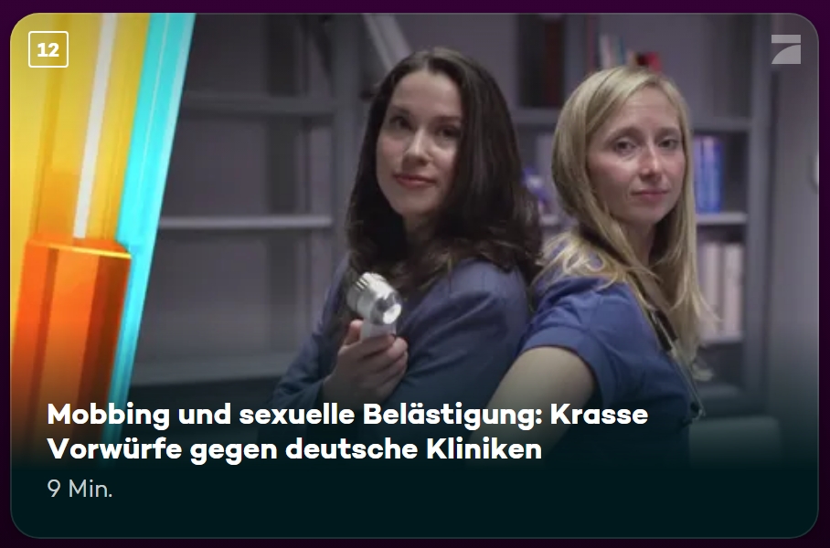 taff – Mobbing in Kliniken Bericht
